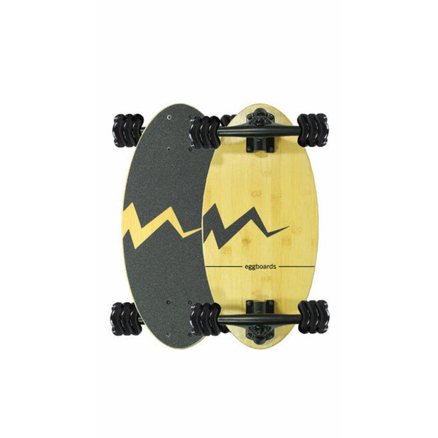 Shark Wheel-Eggboard 19'' Mini Cruiser Skateboard - Longboards USA