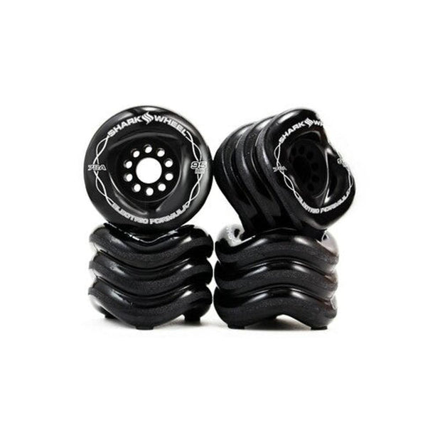 Shark Wheel Megalodon Formula 95mm 78a Black Longboard Wheels - Longboards USA