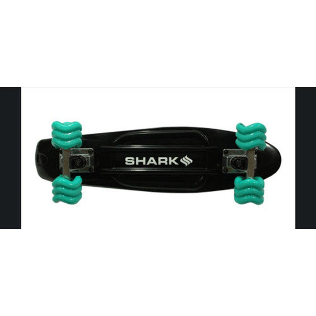 Shark Wheel Polyboard Black 22" Complete Skateboard - Longboards USA