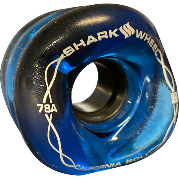 Shark Wheel Sapphire California Roll 60mm Skateboard Wheels - Longboards USA