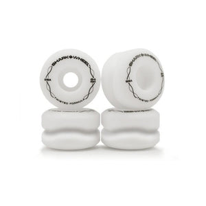 Shark Wheel Twisted White 54mm Longboard Wheels - Longboards USA