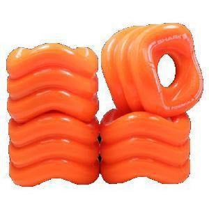 Shark Wheels longboard Orange Sidewinder 70mm 78a - Longboards USA