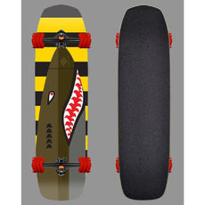 Shiver Bomber Cruiser Longboard with Shark Wheels - Longboards USA