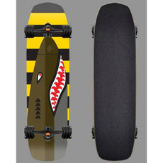 Shiver Bomber Cruiser Longboard with Shark Wheels - Longboards USA