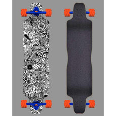 Shiver Daydreamer Drop Down Longboard 38" - with Shark Wheels - Longboards USA