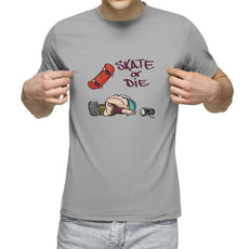 Skate or Die Skateboard T-Shirt - Longboards USA