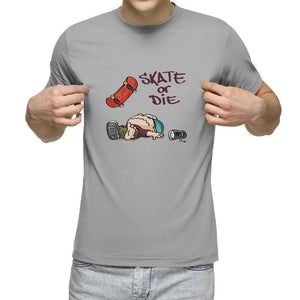 Skate or Die Skateboard T-Shirt - Longboards USA