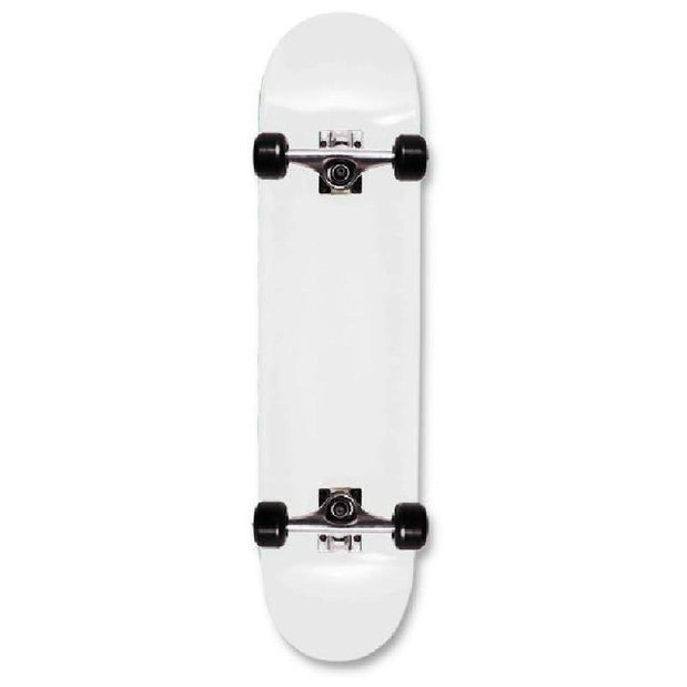 Skateboard 31" Complete SDS skateboards- Dipped White - Longboards USA