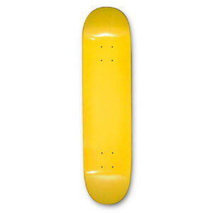 Skateboard Deck - Blank Dipped Deck - 31" - Yellow - Longboards USA