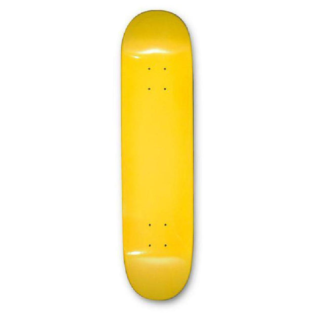 Skateboard Deck - Blank Dipped Deck - 31" - Yellow - Longboards USA