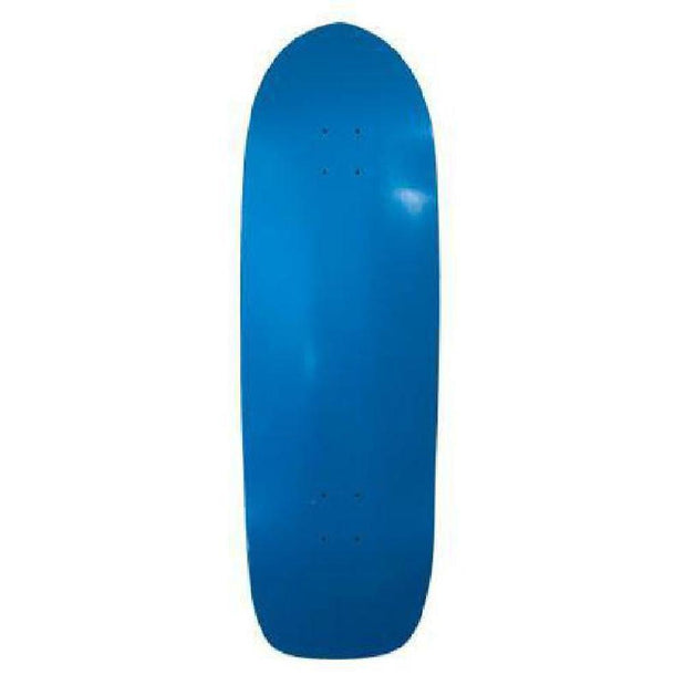 Skateboard Deck - Blank Old School Dipped Deck - 33 x 10 - Deck - Blue - Longboards USA