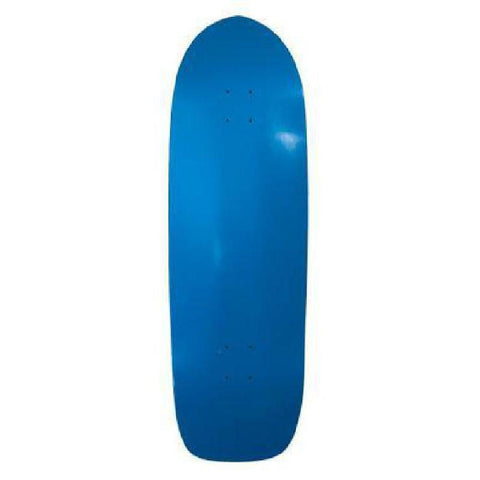 Skateboard Deck - Blank Old School Dipped Deck - 33 x 10 - Deck - Blue - Longboards USA