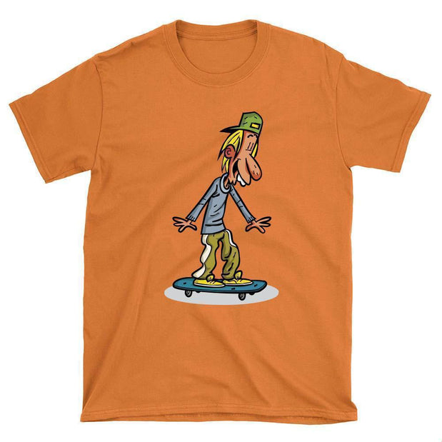 Skateboard Dude T-Shirt - Longboards USA