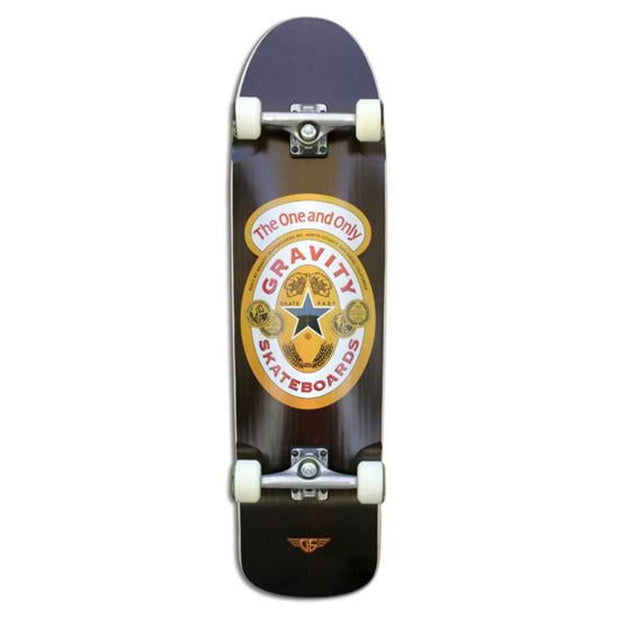 Skateboard Gravity Pool Model 35" - Brown Ale - Complete - Longboards USA