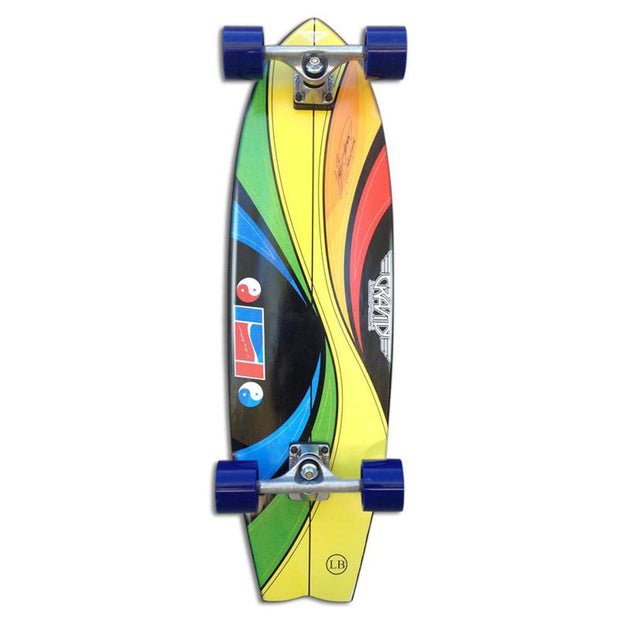 Skateboard Gravity Pro Series Circa 33" - Larry Bertlemann  - Complete - Longboards USA