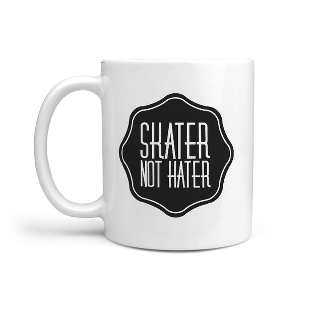 Skater Not Hater - Coffee Mug - Longboards USA