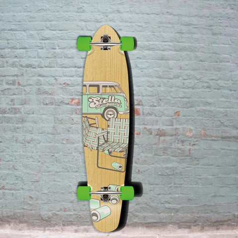 Slow Dayz Wasabi 42" Longboard Kicktail Stella - Longboards USA