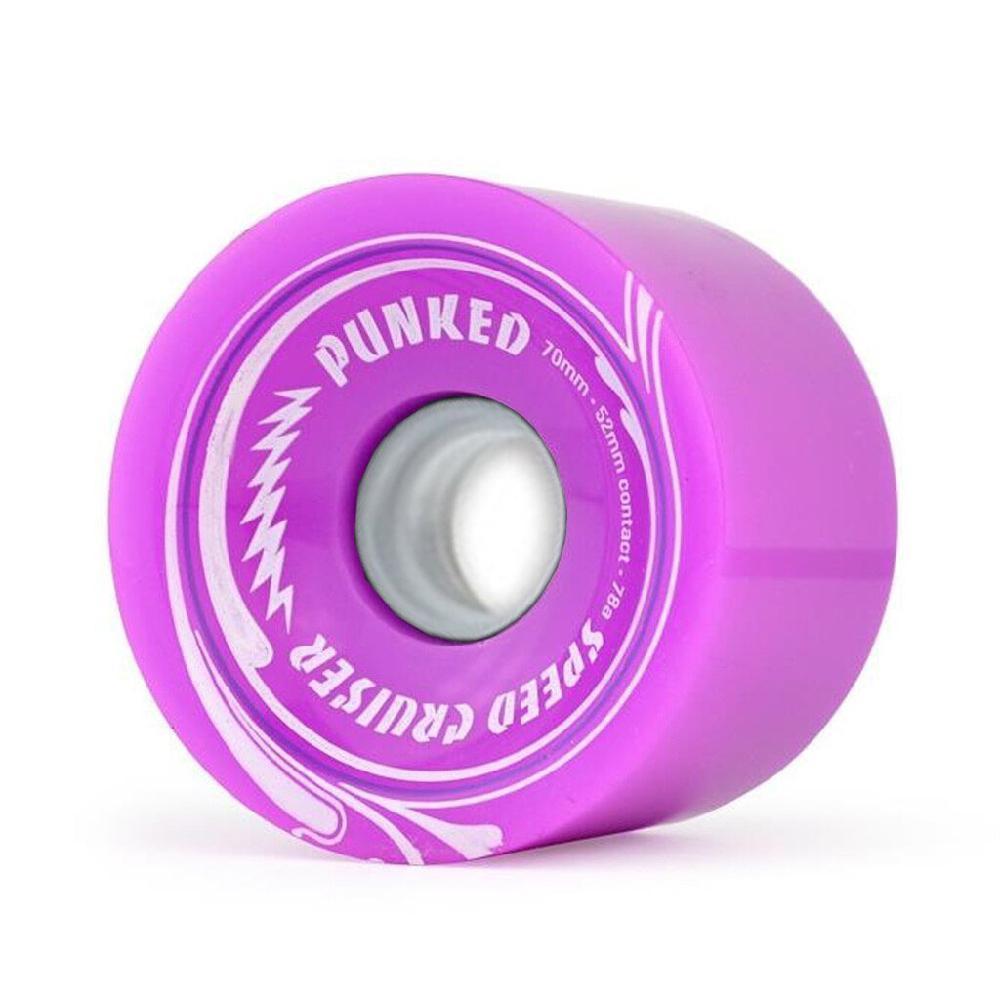 Speed Cruiser 70mm Longboard Wheels Solid Purple Longboards USA