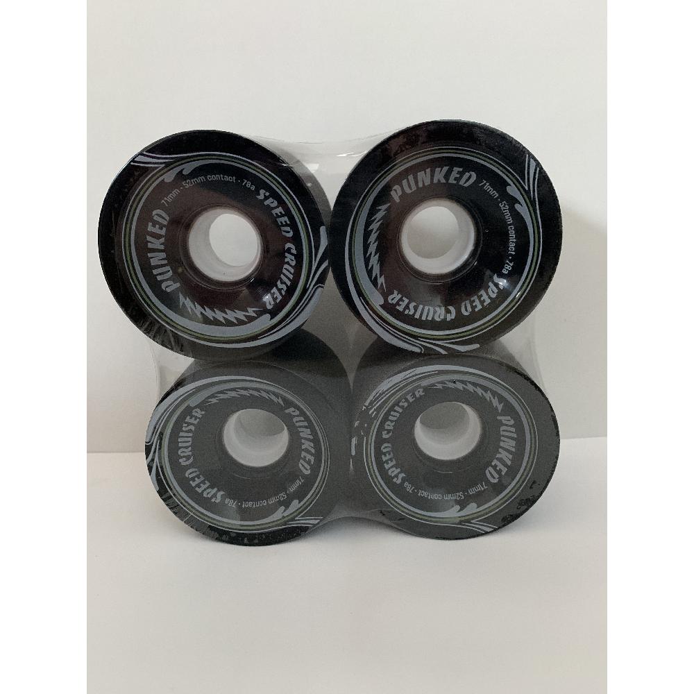 Speed Cruiser 71mm Longboard Wheels Black Longboards USA