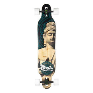 Stella Camber Chakra Buddha 40" Drop Through Longboard - Longboards USA