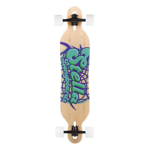 Stella Chakra Logo Drop Through 40" Longboard Complete - Longboards USA