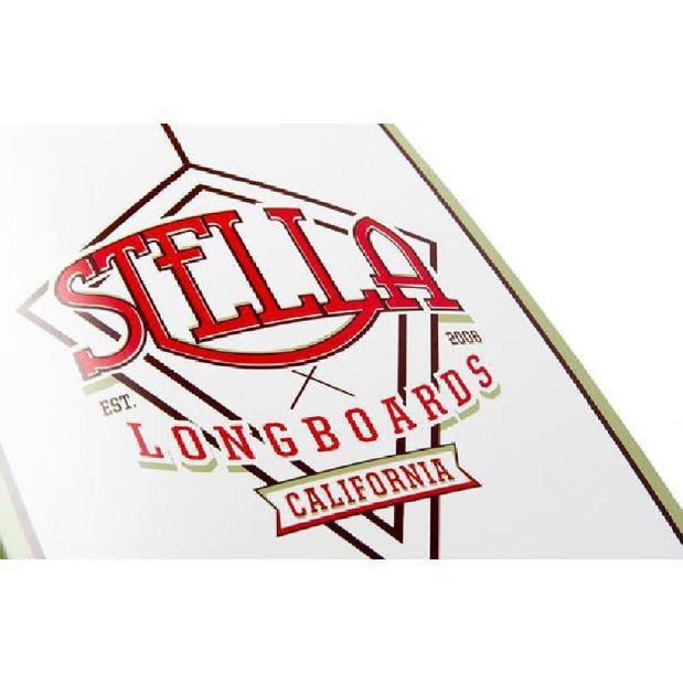 Stella Crimson 42" Pintail Longboard Complete - Longboards USA