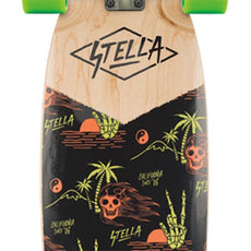 Stella Hula Blunt Nose Pintail 38" Longboard Skateboard - Longboards USA