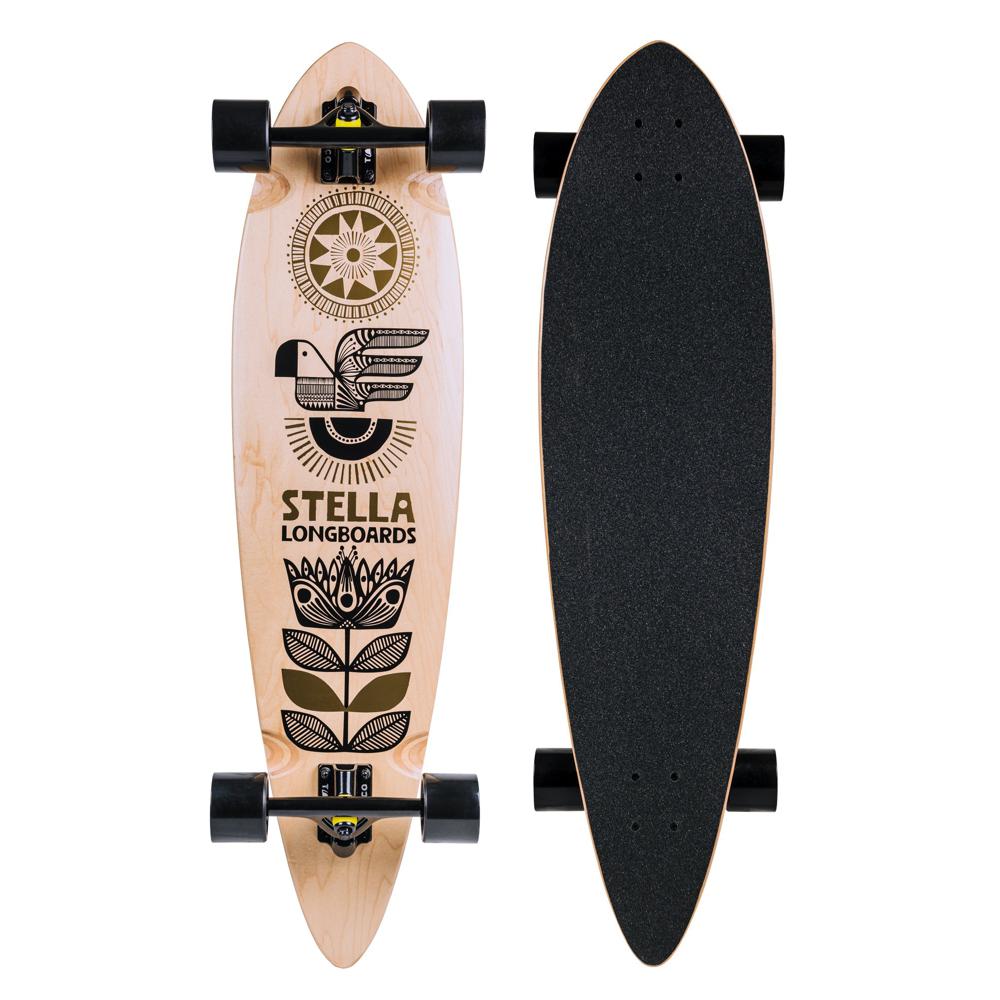 Stella Macaw Blunt Nose 38” Pintail Longboard - Longboards USA