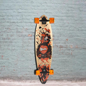 Stella Pintail Blunt Nose Monster 38 inch Longboard Complete - Longboards USA