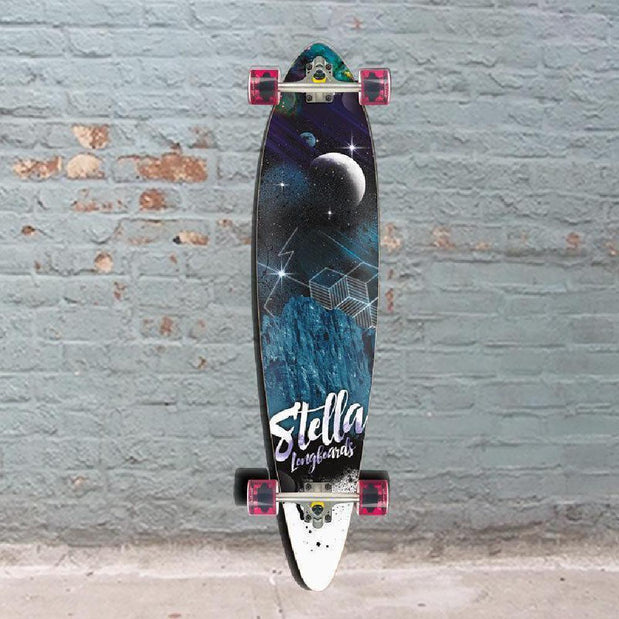 Stella Plume Pintail 46" Longboard Skateboard - Longboards USA