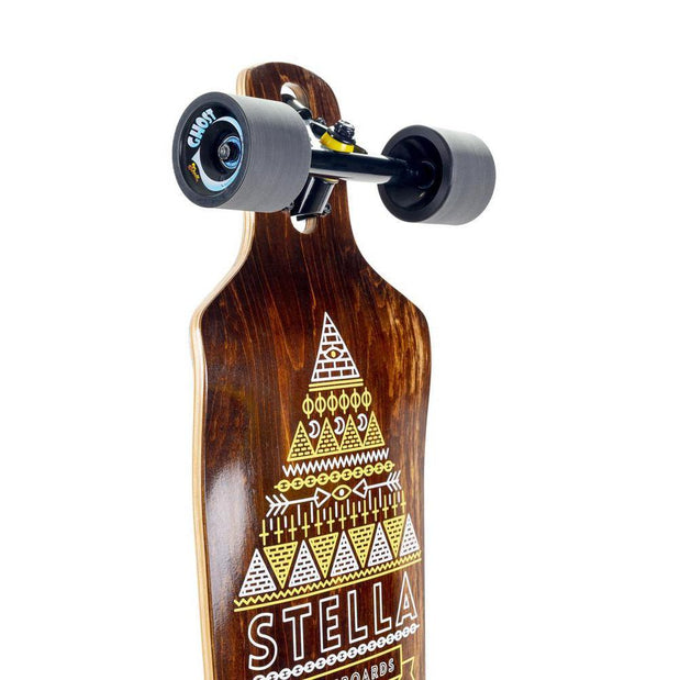 Stella Pyramid Twin Drop Down Drop Through 39" Longboard - Longboards USA
