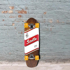 Stella Stripe Beer Runner Cruiser 29" Longboard Skateboard - Longboards USA