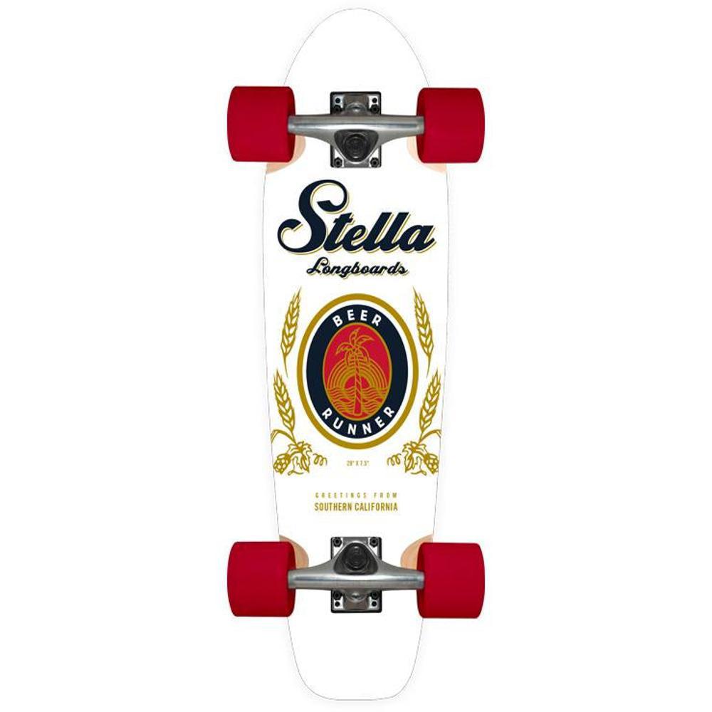 Longboard Skateboard 29 inch Beer Runner Stella Time Longboards USA