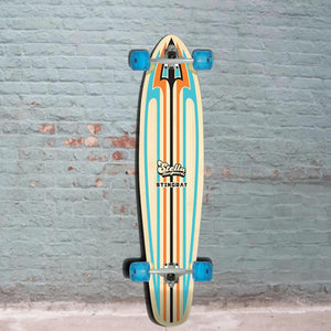 Stingray Longboard Bamboo 42" Stella Kicktail - Complete - Longboards USA