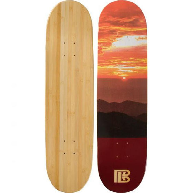 Sunset Graphic Bamboo Skateboard - Longboards USA