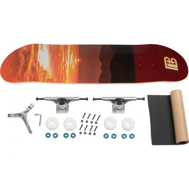 Sunset Graphic Bamboo Skateboard - Longboards USA