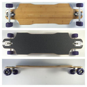 Suzie Slide Through Bamboo 35.5" Longboard Complete - Longboards USA