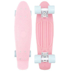 Swell 22" Complete Coral Pink White mini Skateboard - Longboards USA