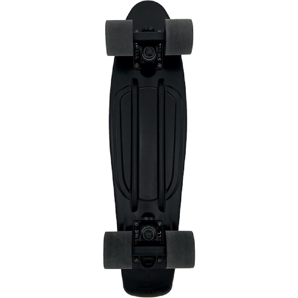 Swell Black Sand Black/Black 28" Cruiser Skateboard - Longboards USA