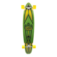 Taj Mahal Green Kicktail longboard Stella 42 inch Complete - Longboards USA