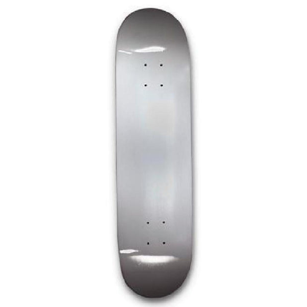 Titanium colored Skateboard Deck - Blank Dipped Deck - 31" - Longboards USA