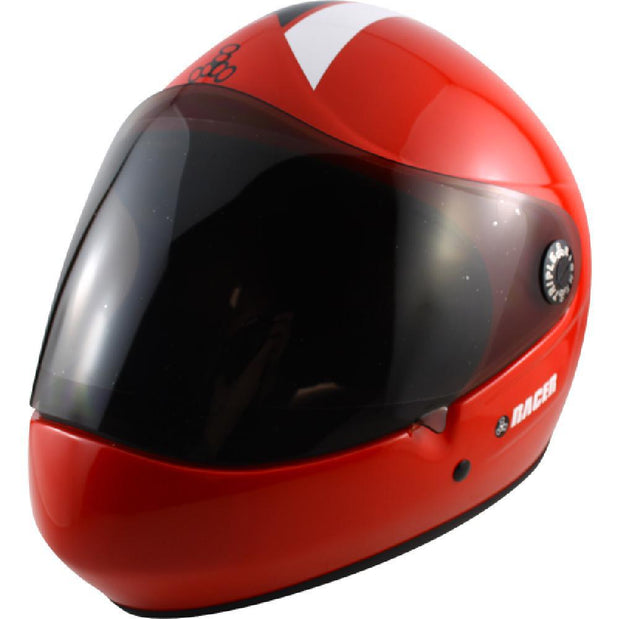 Triple 8 Red Racer Downhill Longboard Helmet - Longboards USA