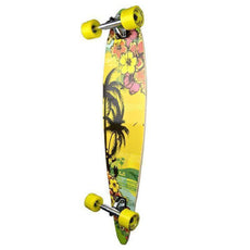 Tropical Day Pintail Longboard 40 inch from Punked - Complete - Longboards USA