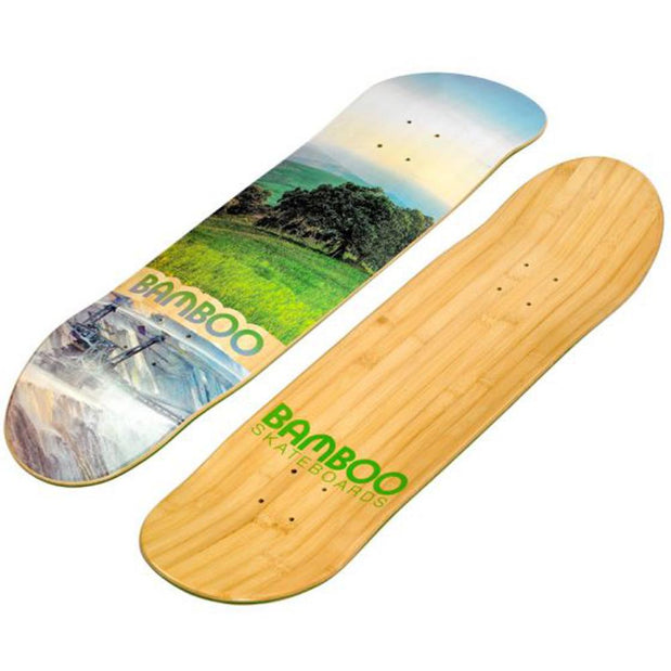 Valley Disaster Graphic Bamboo Skateboard - Longboards USA