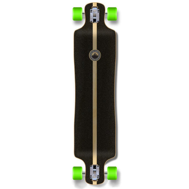 Yocaher Adventure Natural 40.75" Lowrider Double Drop Longboard - Longboards USA