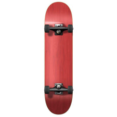 Yocaher Blank Complete 7.75" Skateboard - Stained Red - Longboards USA