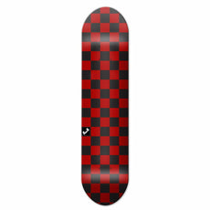 Yocaher Checker Red - Skateboard Deck - Longboards USA