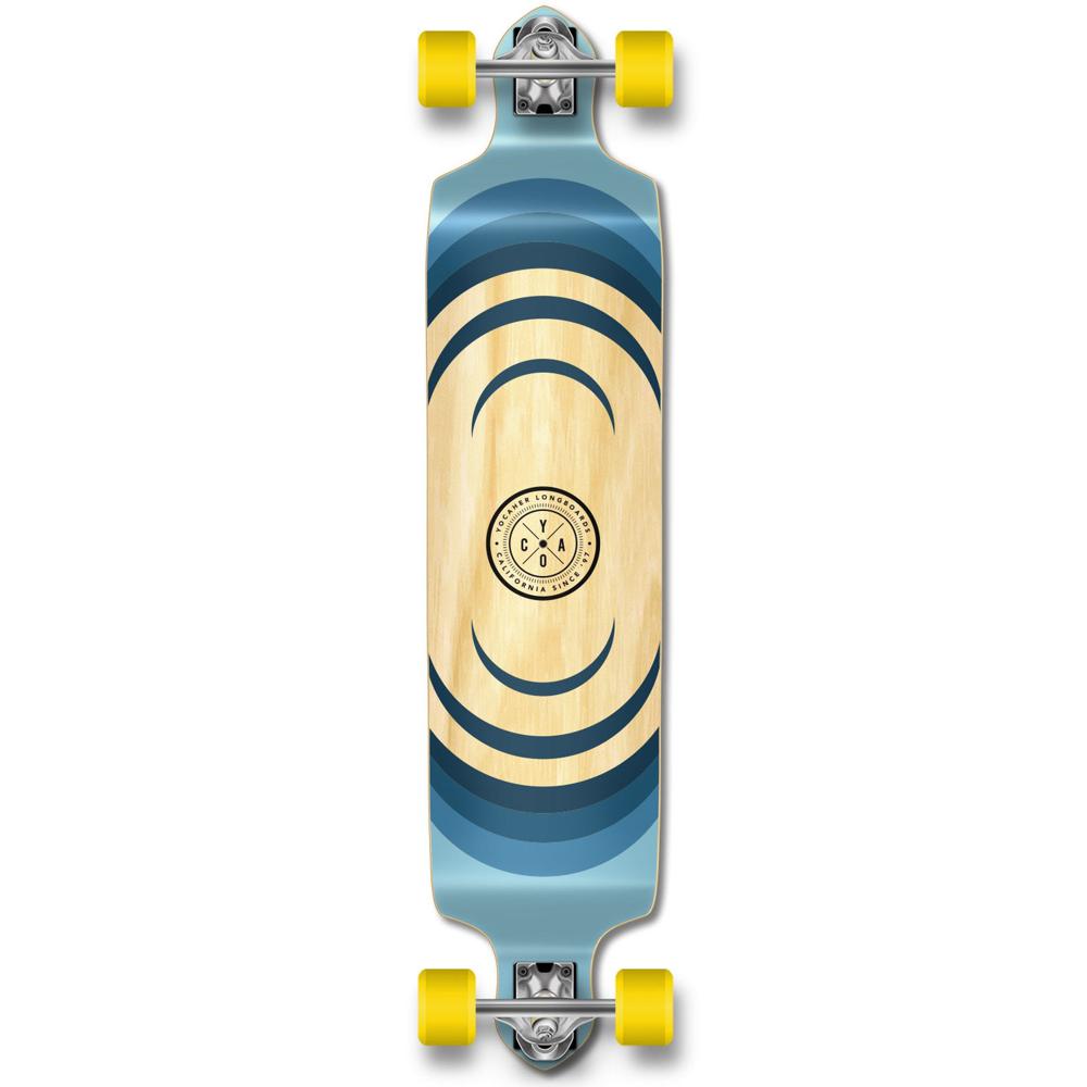 Yocaher Drop Down Longboard Complete - Earth Series - Ripple - Longboards USA