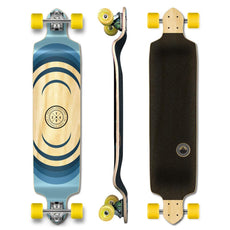 Yocaher Drop Down Longboard Complete - Earth Series - Ripple - Longboards USA