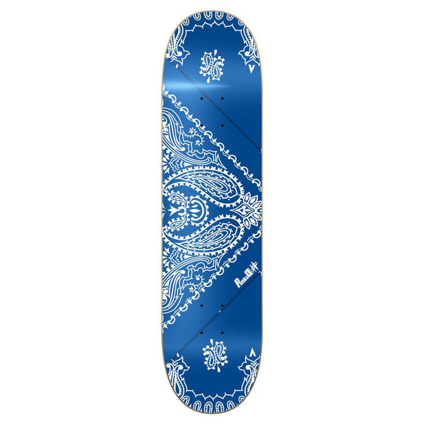 Yocaher Graphic Skateboard Deck - Bandana Blue - Longboards USA